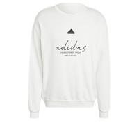 adidas Herren Brand Love French Terry Sweatshirt, Off White, XL