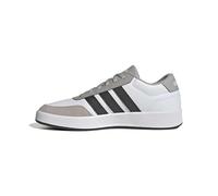 Sneaker ADIDAS SPORTSWEAR "BREAKNET 3.0", Herren, Gr. 40, cloud weiß, grau two, carbon, Leder, Synthetik, Schuhe Sneaker (16416047-40) cloud weiß, grau two, carbon
