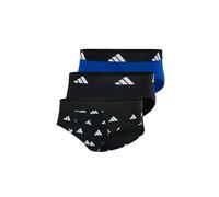 adidas Herren Slip 3er Pack-Brief (3PK) -Active Flex Cotton Unterwäsche, Multicolor 2_4AM001, S
