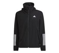 adidas Herren BSC 3-Stripes RAIN.RDY Jacket, Black, L