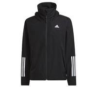 Outdoorjacke ADIDAS SPORTSWEAR "BSC 3STREIFEN RAIN.RDY REGENJACKE" Gr. XL, schwarz (black) Herren Jacken Outdoorjacken (31358236-XL)