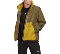 adidas Herren BSC 3-Stripes RAIN.RDY Jacket, Green Oxide, M
