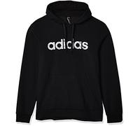 adidas Herren Camo Linear Hoodie, Black/White, 2XL
