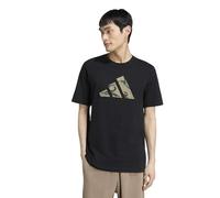 Adidas Herren Camo Three Bar Logo Graphic T-Shirt Kurzärmelig (1er Pack)