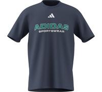adidas Herren Camo Woven Graphic Tee T-Shirt, Marineblau/Blaugrün, XXL