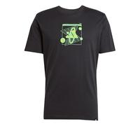 adidas Herren Camo Woven Graphic Tee T-Shirt, Retro Schwarz, XXL