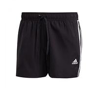 adidas Herren Classic 3-Streifen Badeshorts, Black, S
