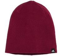 adidas Herren Classic Beanie Reversible Mütze, Mystery Ruby/Black/White, OSFM