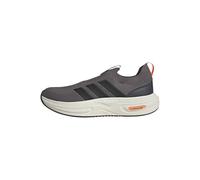 adidas Herren Cloudfoam CUXXION Slip ON Shoes, Charcoal/Carbon/Lucid Orange, 47 1/3 EU