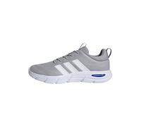 adidas Herren Cloudfoam Flex Elastic Laces Shoes, Grey Two/FTWR White/Glory Grey, 42 2/3 EU