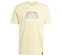 adidas Herren Codes BOS Graphic Tee, Almost Yellow, L Tall