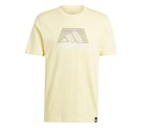 adidas Herren Codes BOS Graphic Tee, Almost Yellow, M Tall