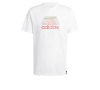 adidas Herren Codes BOS Graphic Tee, White, XL Tall