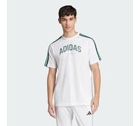 Adidas Herren Codes Collegiate LINEAR Graphic T-Shirt, White, L