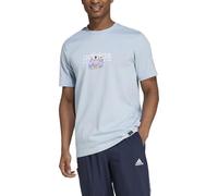 Adidas Herren Codes Linear Graphic Tee Kurzarm-Grafik-T-Shirt