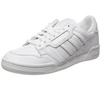 adidas Herren Continental 80 Stripes Niedrige Turnschuhe, Weiß Silber Met Weiß, 36 2/3 EU