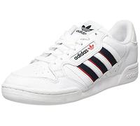 Adidas Herren Continental 80 Stripes Sneaker, Cloud White/Collegiate Navy/Vivid Red, 46 2/3 EU