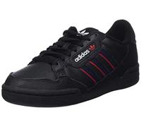 adidas Herren Continental 80 Stripes Sneaker, Core Black/Collegiate Navy/Vivid Red, 38 2/3 EU