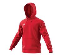 adidas Herren Core 18 Kapuzenpullover, rot (Power Red/White), L