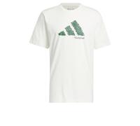 adidas Herren Court Therapy Graphic Tee, Off White, M
