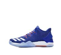 adidas Herren D Rose 7 Low Fitnessschuhe, Blau Ftwbla Orange, 50 EU