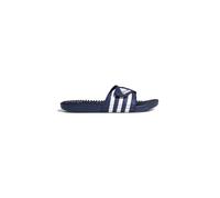 adidas Herren Damen Badeschuhe Poolsandalen Adissage, Farbe:Dunkelblau, Artikel:-Dark Blue/White, Schuhgröße:EUR 46