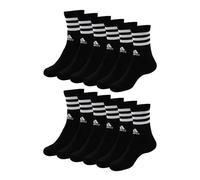 adidas Cushioned Crew Socken 3er Pack - schwarz-40-42