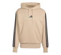 Kapuzensweatshirt ADIDAS SPORTSWEAR "M 3S FL HD", Herren, Gr. XL, warm sandstone, schwarz, Obermaterial: 55% Baumwolle, 36% Polyester, 9% Viskose, sportlich, Sweatshirts (23731808-XL) warm sandstone,