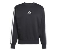 Adidas Essentials 3 Stripes Fleece Sweatshirt XL Black / White