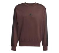 ADIDAS Herren Sweatshirt Essentials 3-Streifen (JX0742) M SHABRN/BLACK
