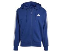 Adidas Essentials 3 Stripes French Terry Reißverschlusspullover XL Dark Blue / White