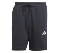 adidas Herren Essential Three Stripes French Terry Short Shorts, Black/White, S