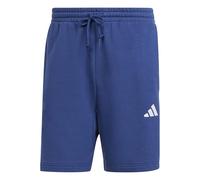 adidas Herren Essential Three Stripes French Terry Short Shorts, Dark Blue/White, M