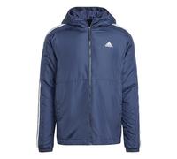 adidas Men's Essentials 3-Stripes Insulated Hooded Jacket Jacke, legend ink, S
