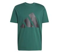 Adidas Herren Kurzarm-T-Shirt Essentials Big Logo JE8932 Collegiate Green/Black L