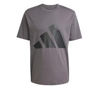 adidas Herren T-Shirt Big Logo SJ Tee JE8936 S Grey Strata/Black