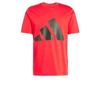 Adidas Essentials Big Logo Kurzarm-t-shirt M Pure Ruby / Black