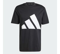 adidas Essentials Big Logo T-Shirt pechschwarz/weiß - S