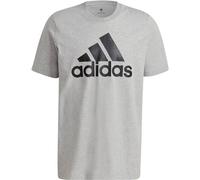 ADIDAS Herren Essentials Big Logo T-Shirt (GK9123) S Grau Melange/Schwarz