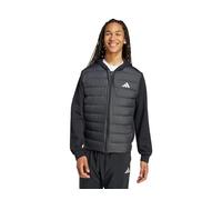 adidas Sportswear Steppjacke mit Kapuze und Logo in Black, Größe L