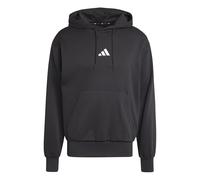 adidas Herren Essentials FEELCOZY Fleece Hoodie, Black/White, S