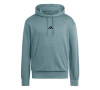 Kapuzensweatshirt ADIDAS SPORTSWEAR "M FEELCOZY HD", Herren, Gr. S, preloved teal, Obermaterial: 70% Baumwolle, 30% Polyester, sportlich, Langarm, Sweatshirts (61282012-S) preloved teal