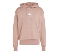 adidas Herren Essentials FEELCOZY Fleece Hoodie, warm Clay/White, M
