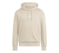 adidas Herren Essentials FEELCOZY Fleece Hoodie, Wonder Alumina/White, M
