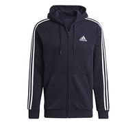 adidas Essentials Fleece 3-Streifen Kapuzenjacke Herren legink S