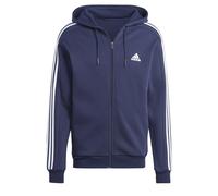 Adidas Herren Essentials Fleece 3-Stripes Full-Zip Hoodie Kapuzen-Oberteil, Tinte, 4XL