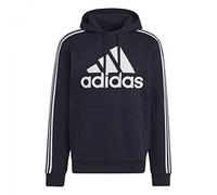 adidas Herren Essentials Fleece Kapuzenpullover, Legend Ink/White, S