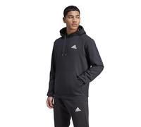 adidas Herren Essentials Fleece Hoodie, Black / White, S