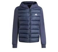 adidas Herren Essentials Hybrid Down Hooded Jacket, Legend Ink, XS