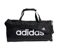 adidas Herren Essentials Logo Duffelbag Medium, Black/White, 39 L